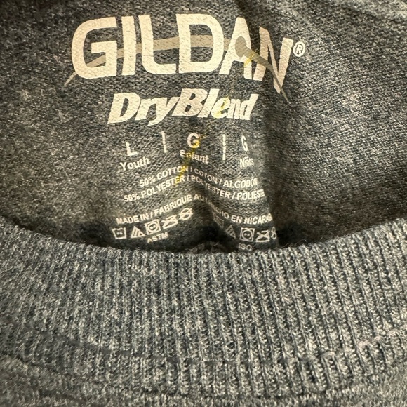 Las Vegas Dark Gray T-Shirt Juniors Size Large ☀️ - Picture 9 of 9